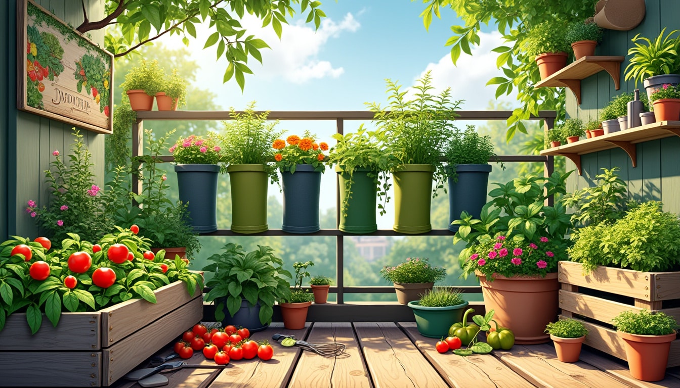 découvrez des méthodes simples pour aménager un potager sur votre balcon sans avoir à percer le sol. transformez votre espace extérieur en un jardin productif, même dans un petit espace urbain, grâce à des techniques faciles et pratiques adaptées à tous.