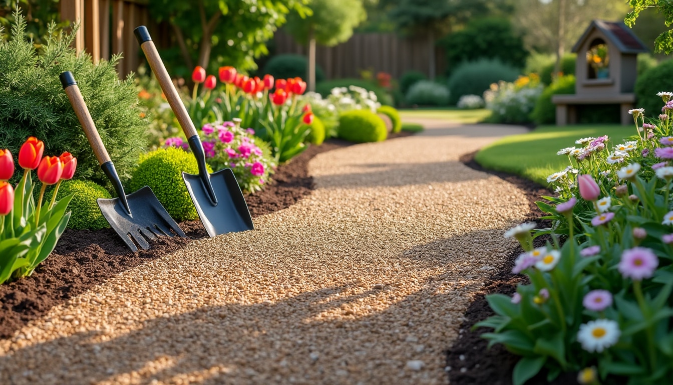 découvrez comment construire une allée de jardin stable avec du gravier compacté. suivez nos conseils pour choisir les bons matériaux, préparer le terrain, et garantir une finition durable et esthétique qui sublimera votre espace extérieur.